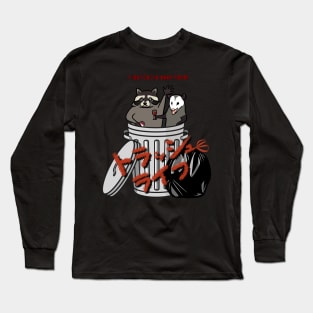 Raccoon & Possum Trash Life Long Sleeve T-Shirt